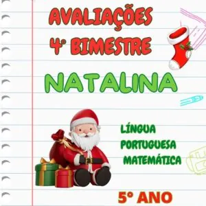 Avaliações Natalinas 5° ano 4° bimestre