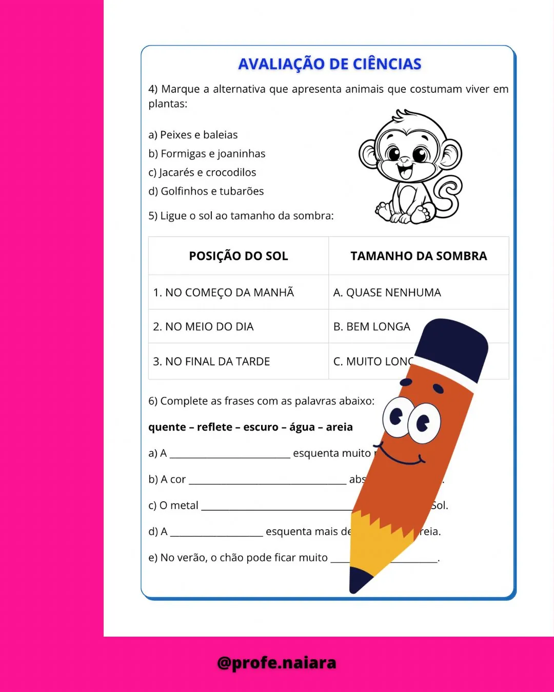 Avaliações 2° ano - 4° bimestre - Imagem 8