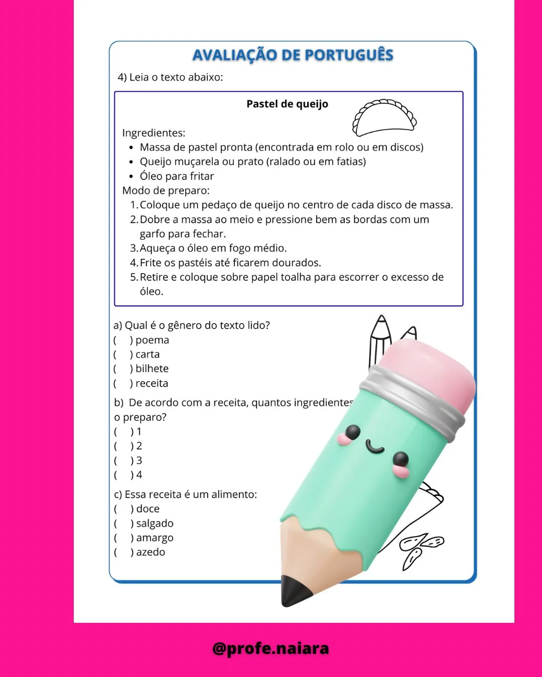 Avaliações 2° ano - 4° bimestre - Imagem 9