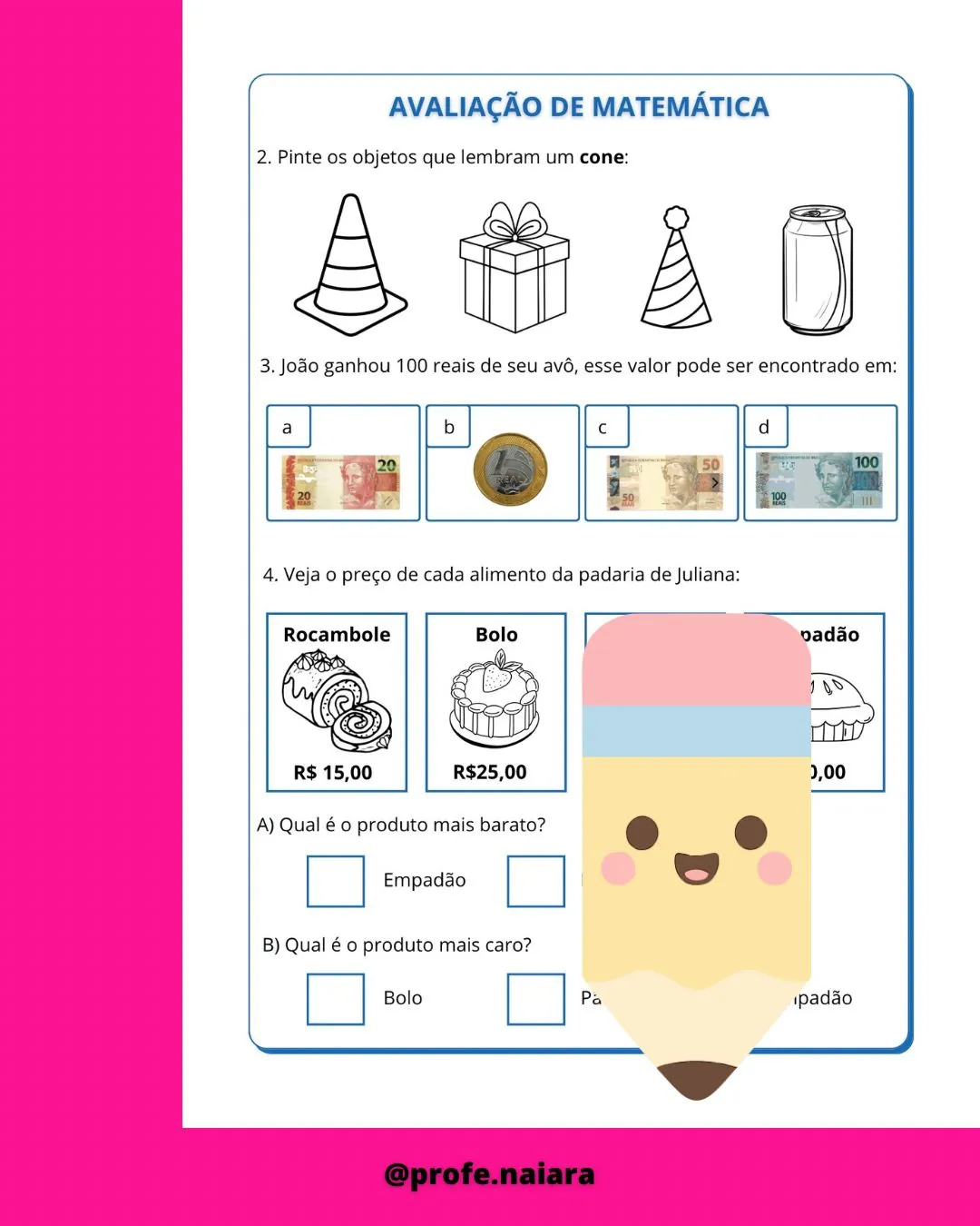 Avaliações 2° ano - 4° bimestre - Imagem 5