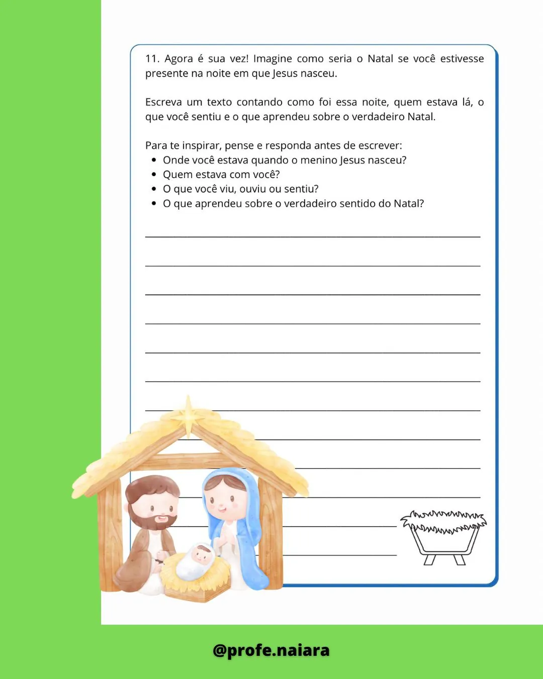Sequência de atividades - O verdadeiro Natal - 4° ano - Imagem 3