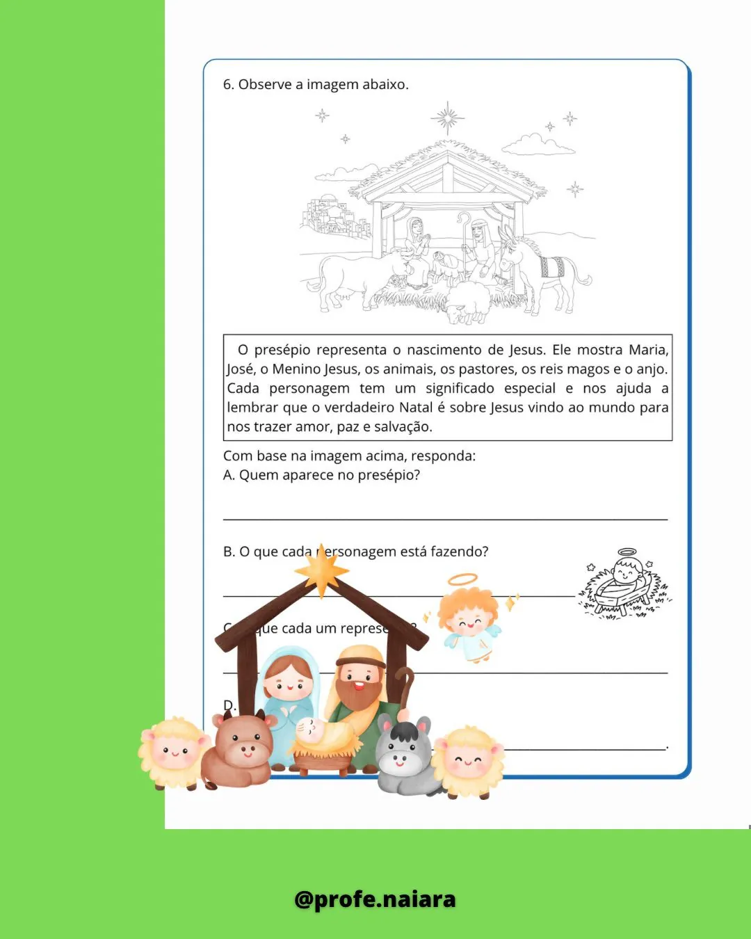 Sequência de atividades - O verdadeiro Natal - 4° ano - Imagem 7