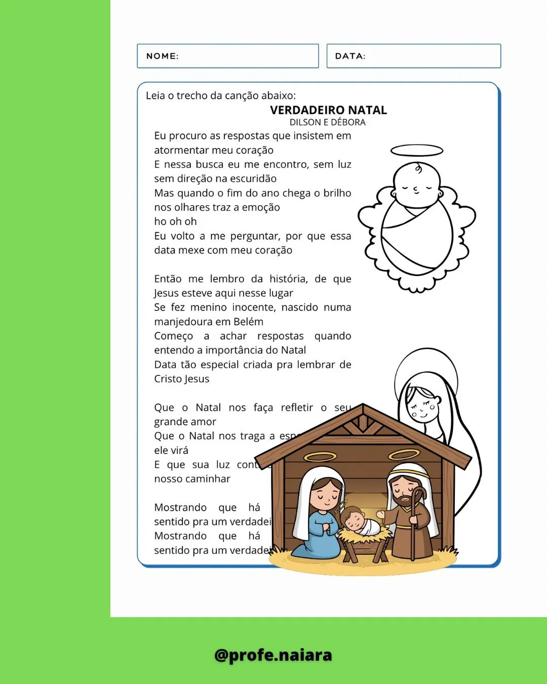 Sequência de atividades - O verdadeiro Natal - 4° ano - Imagem 11