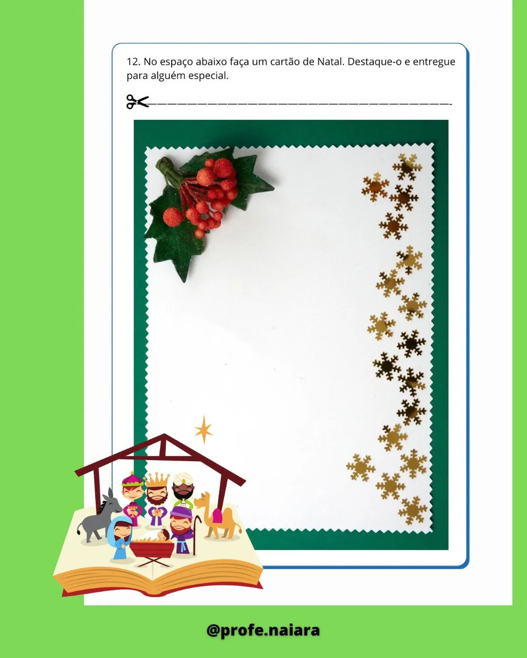 Sequência de atividades - O verdadeiro Natal - 4° ano - Imagem 8