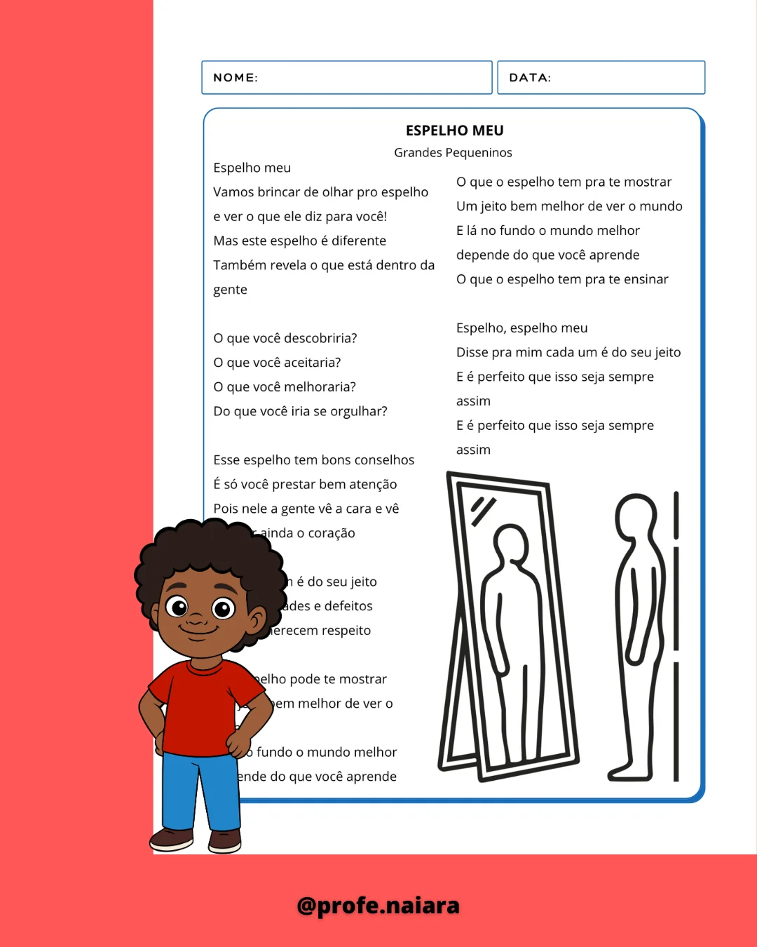 Sequência de atividades: Identidade 4° ano  - Imagem 2