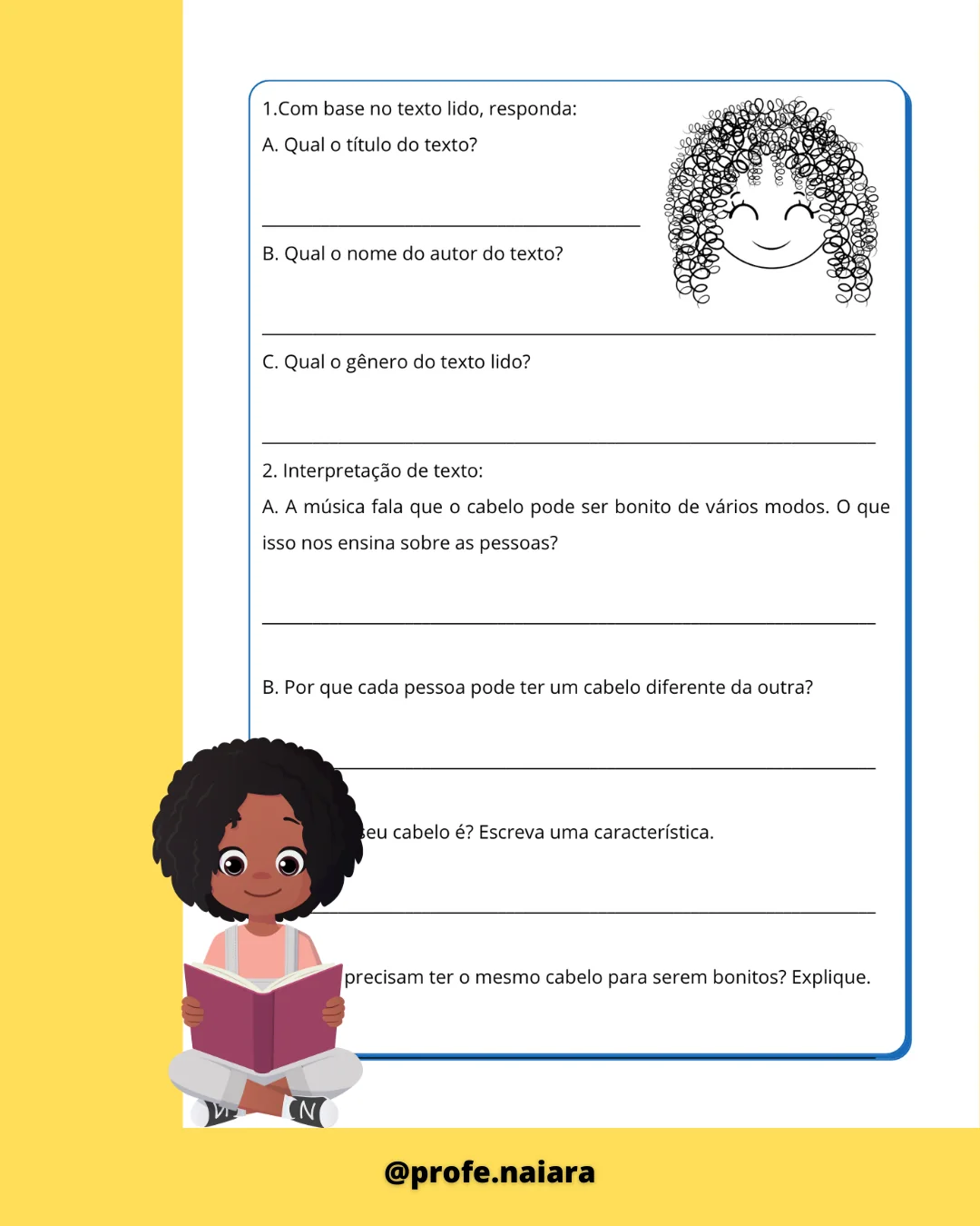 Sequência de atividades: Identidade 3° ano - Imagem 6