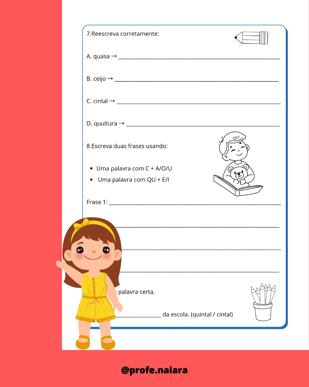 Sequência de atividades: Identidade 4° ano  - Imagem 7