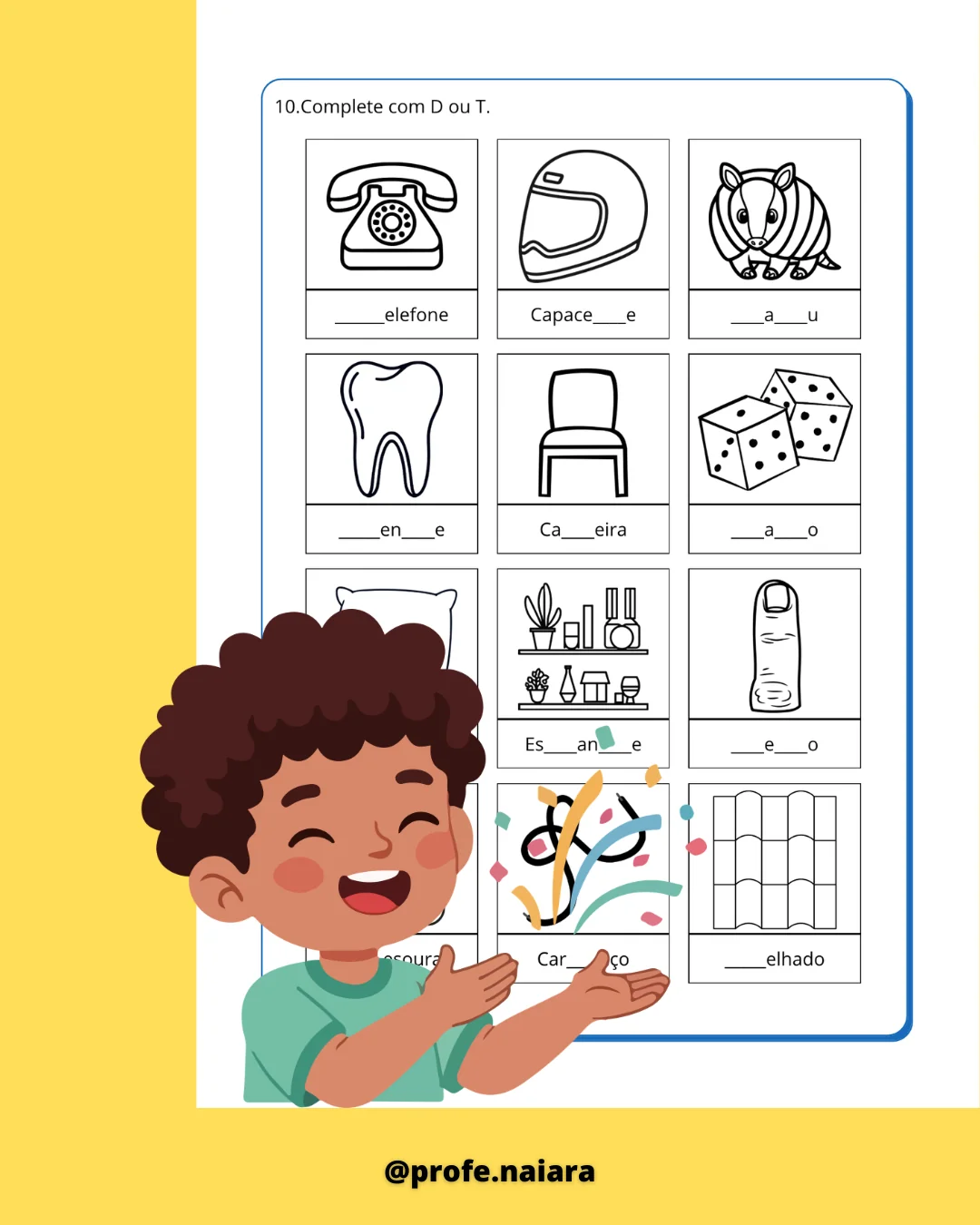 Sequência de atividades: Identidade 3° ano - Imagem 10