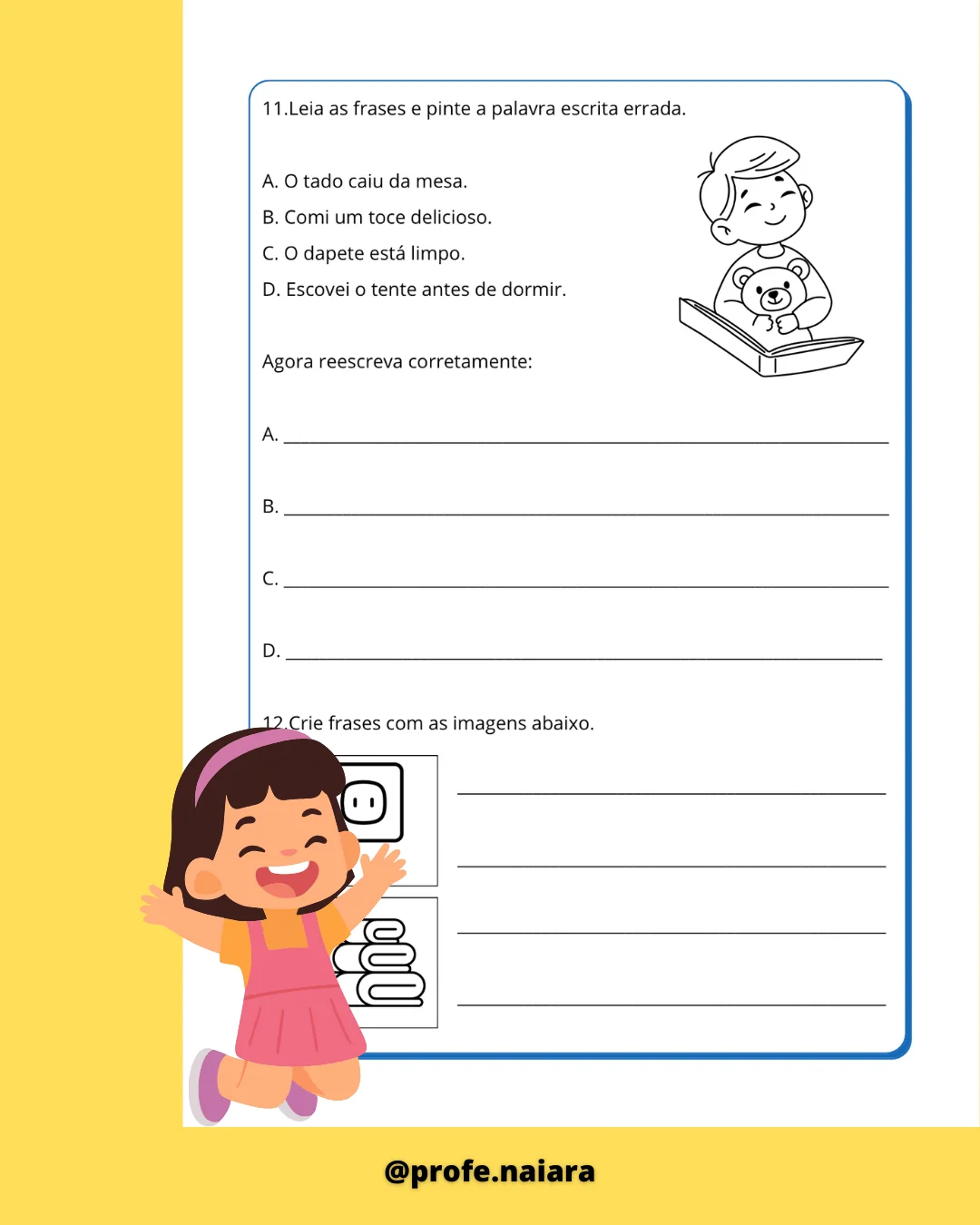 Sequência de atividades: Identidade 3° ano - Imagem 11