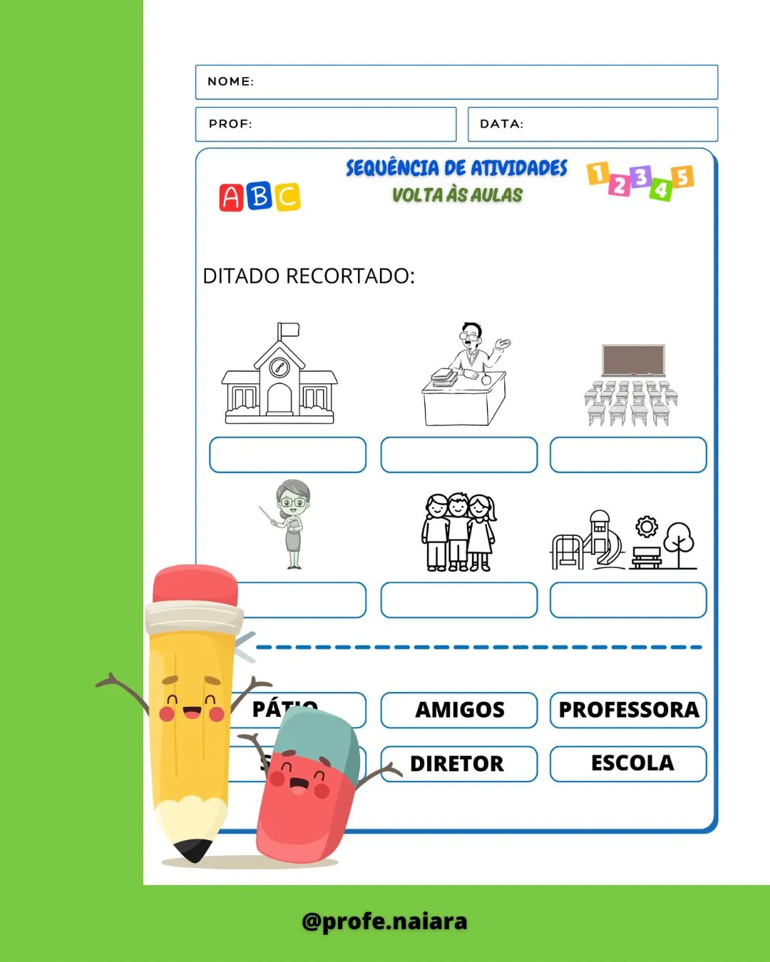 Sequência de Atividades Volta às aulas 1° ano - Imagem 4