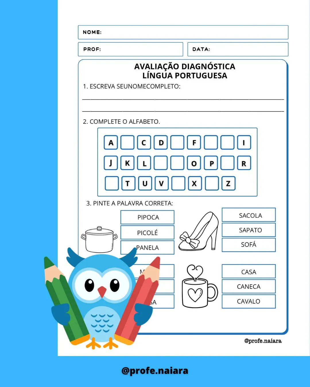 Diagnóstico inicial 2° ano - Imagem 5