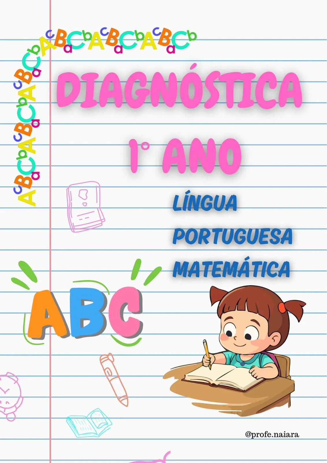 Diagnóstico inicial  1º ano