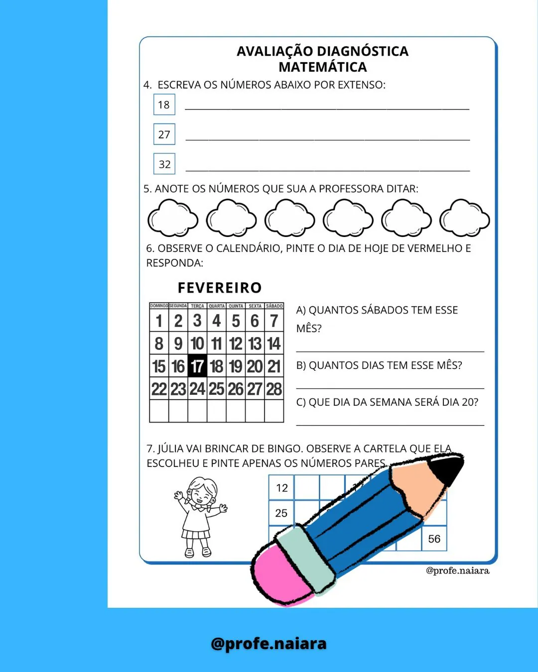 Diagnóstico inicial 2° ano - Imagem 7
