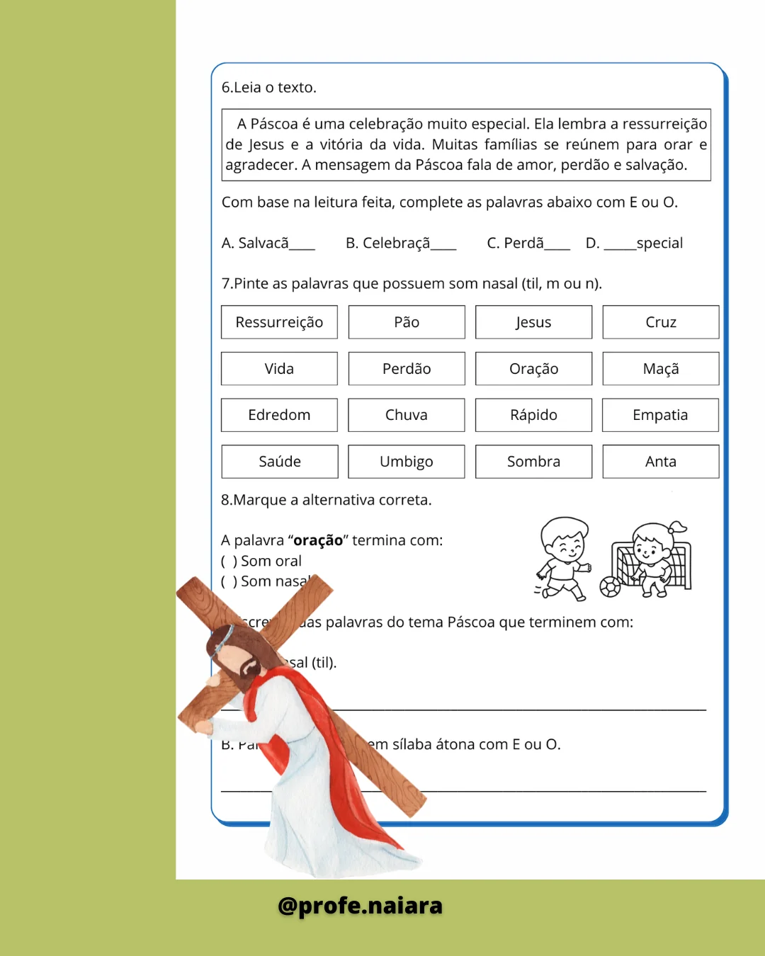 Sequência de Atividades: Páscoa 3° ano - Imagem 6