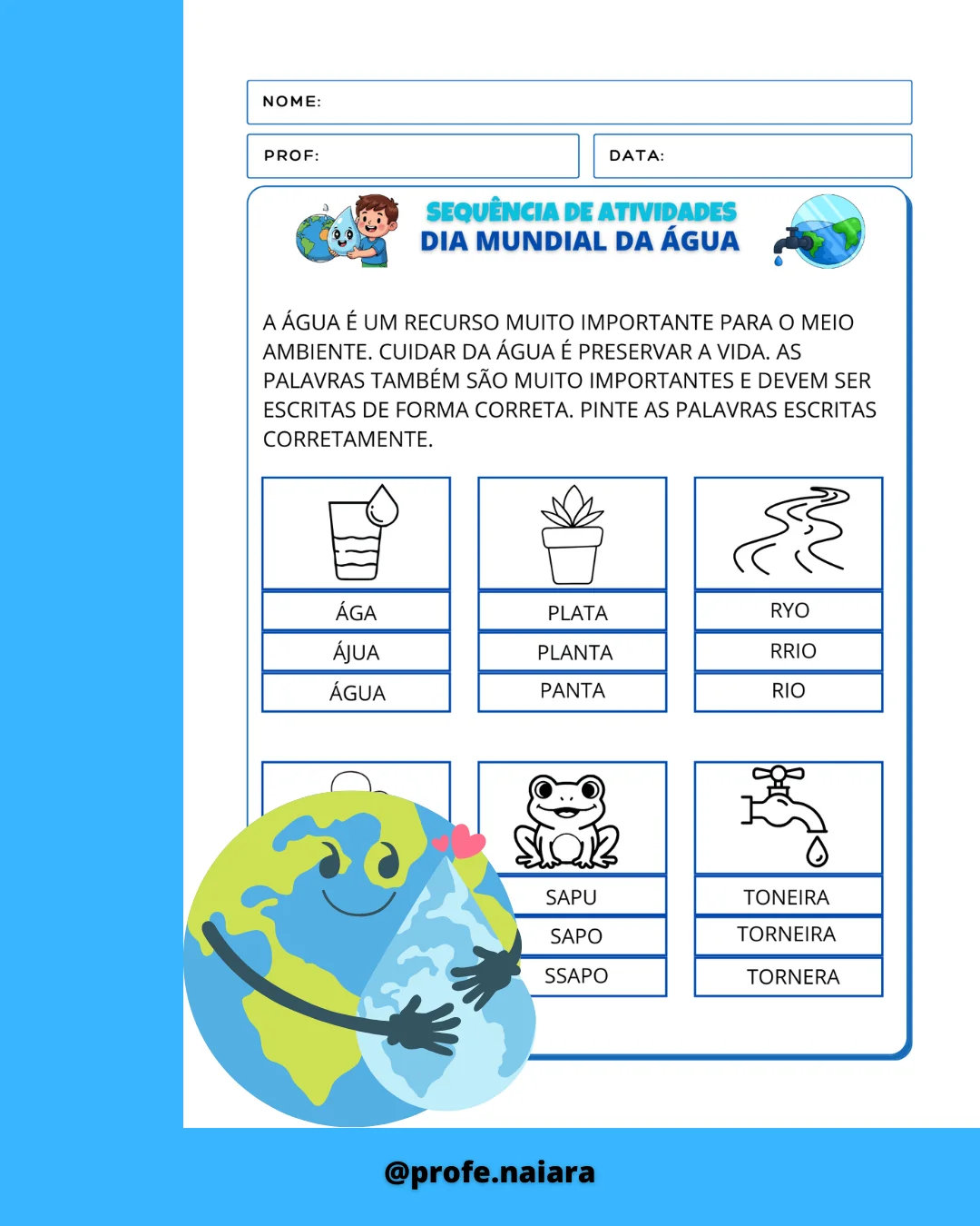 Sequência de Atividades Água 2° ano - Imagem 5