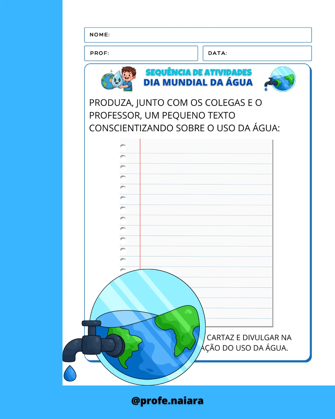 Sequência de Atividades Água 2° ano - Imagem 6