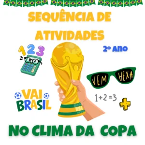 Copa do mundo - matemática 2° ano / 2026